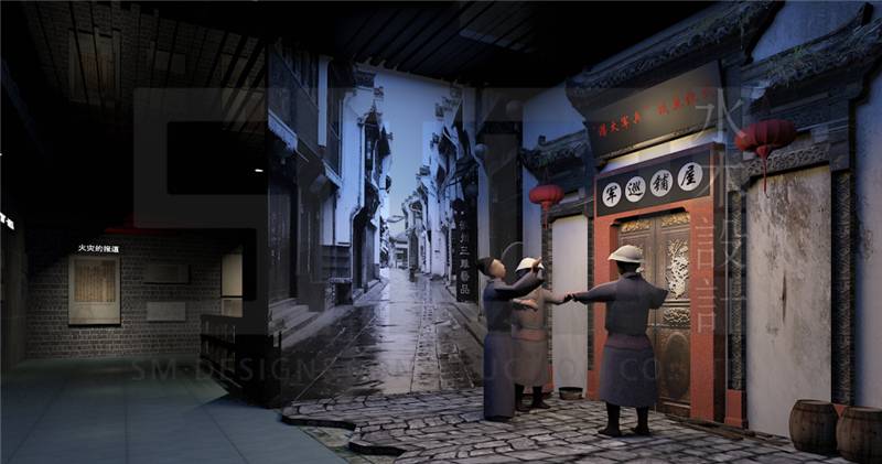 消防馆设计案例效果图3