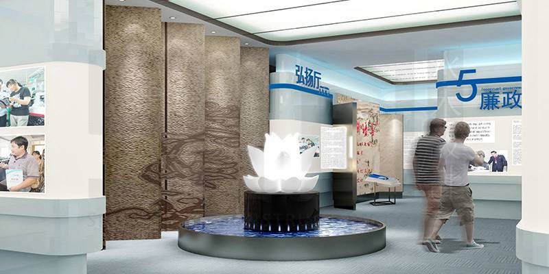 清爽明朗风格法治馆案例图3