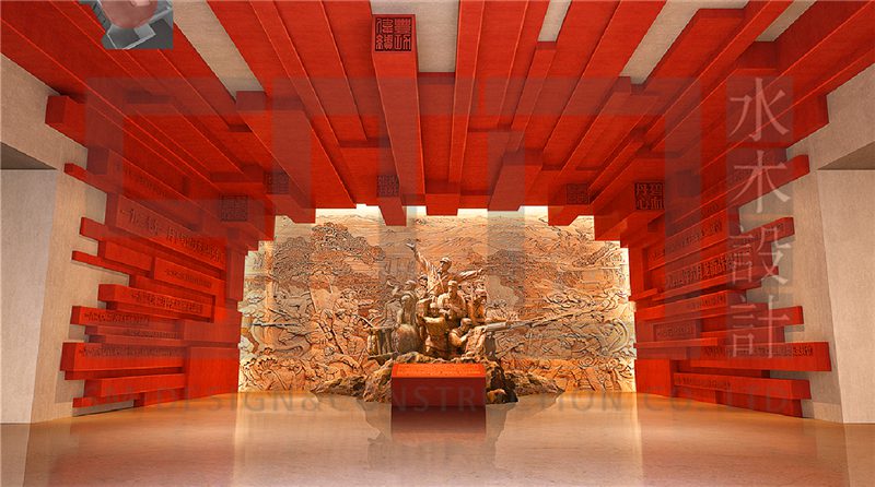 红色记忆叙事风格效果图案例1