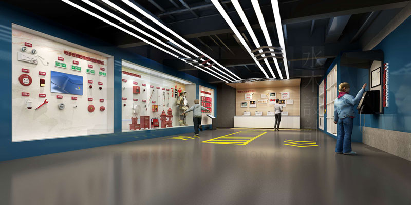 消防报警设备展示区